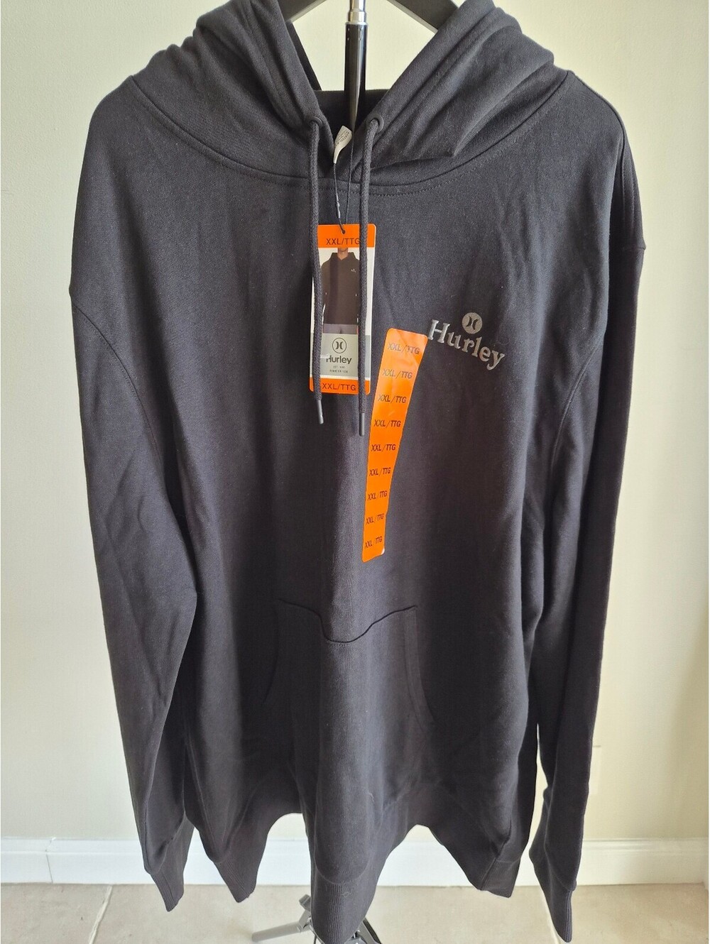 Hurley Men's Black Pullover Hoodie XXL 0311